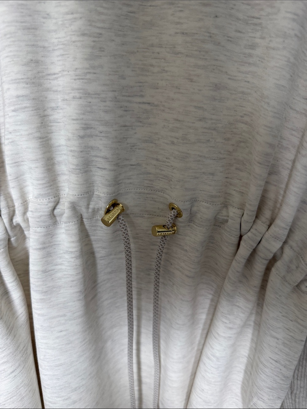 Varley DoubleSoft Crew Sweater in Cream - Picture 3 of 4